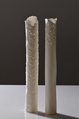 Tall vessel Coral Duo