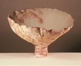 Veined pinch pot by Joy Trpkovic B.A. MSD-C, Ceramics, Porcelain
